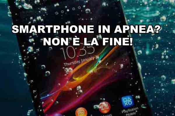 riparazione smartphone caduto in acqua a bologna